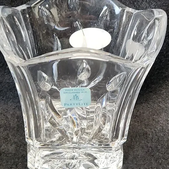 PartyLite Signature Crystal Votive Candle Holder P7253 New - Picture 3 of 10